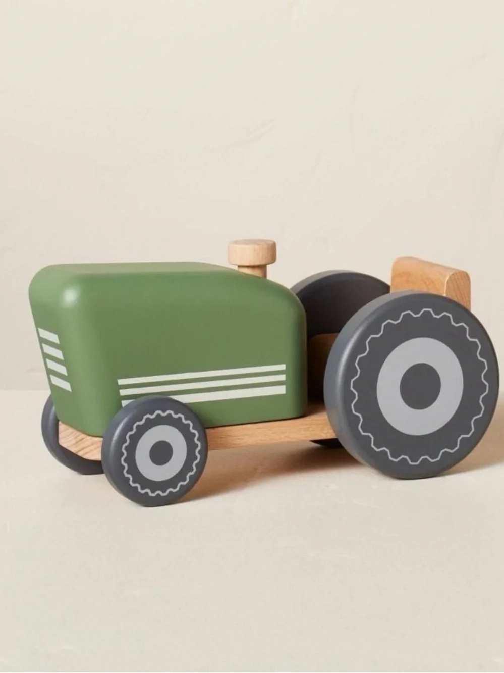 Hearth & Hand with Magnolia Green Wooden Green Toy Tractor New with Tag
